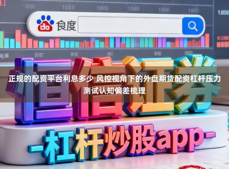 正规的配资平台利息多少 风控视角下的外盘期货配资杠杆压力测试认知偏差梳理