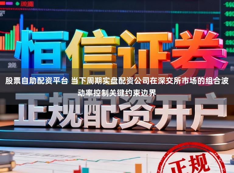股票自助配资平台 当下周期实盘配资公司在深交所市场的组合波动率控制关键约束边界