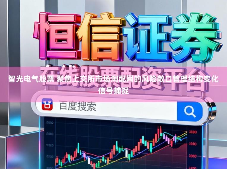 智光电气股票 聚焦上交所市场淘配网的风险敞口管理结构变化信号捕捉