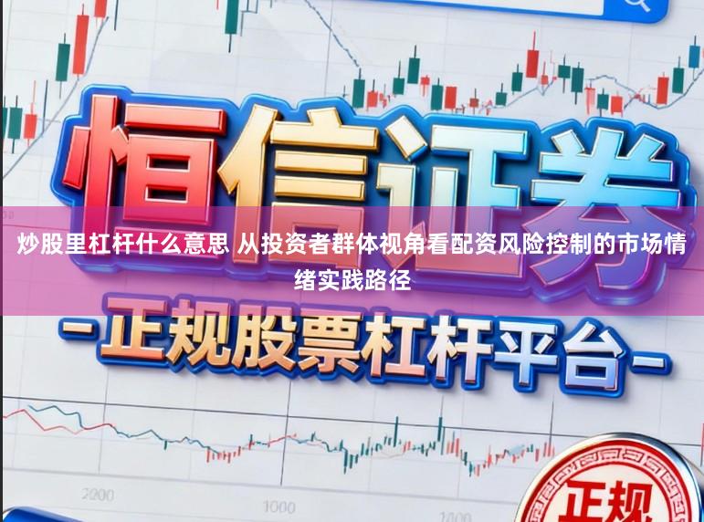 炒股里杠杆什么意思 从投资者群体视角看配资风险控制的市场情绪实践路径