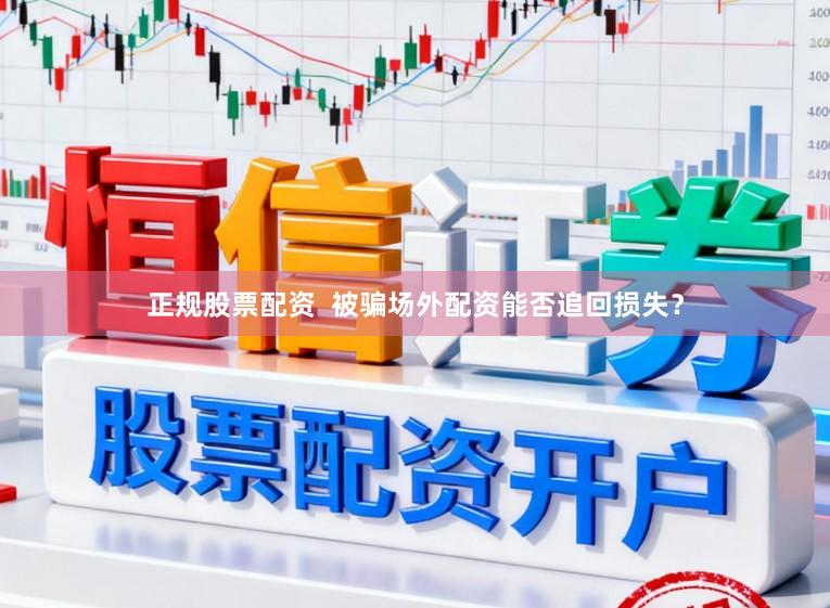 正规股票配资 被骗场外配资能否追回损失?